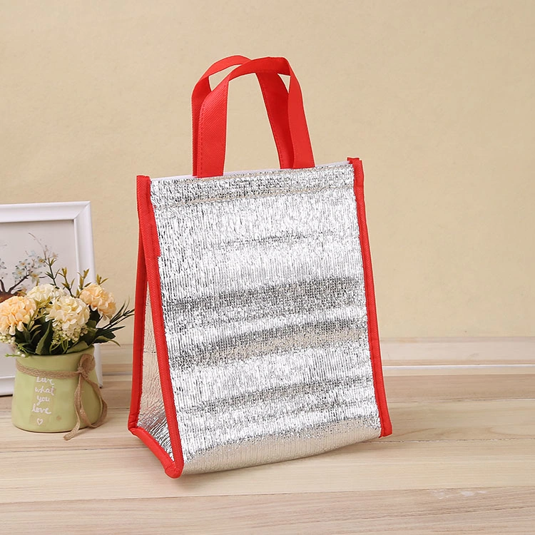 2023 Custom Aluminum Foil EPE Foam Insulated Cooler Ice Bag