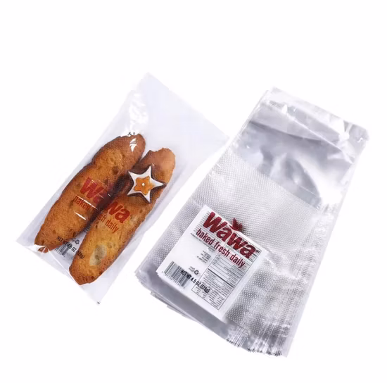 빵집 포장 LDPE 개찰구 가방 빵 가방 플라스틱 햄버거 가방