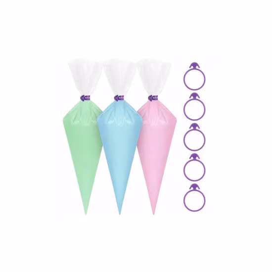 파이핑 페이스트리 백을 장식하는 LDPE 식품 등급 플라스틱 케이크
